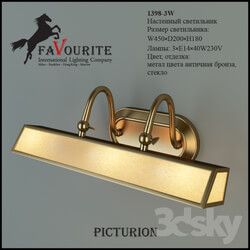 Wall light - Favourite 1398-3W 