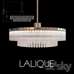 Ceiling light - Orgue by Lalique 