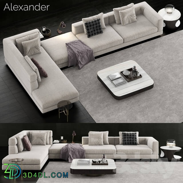 Sofa - Minotti Alexander Sofa