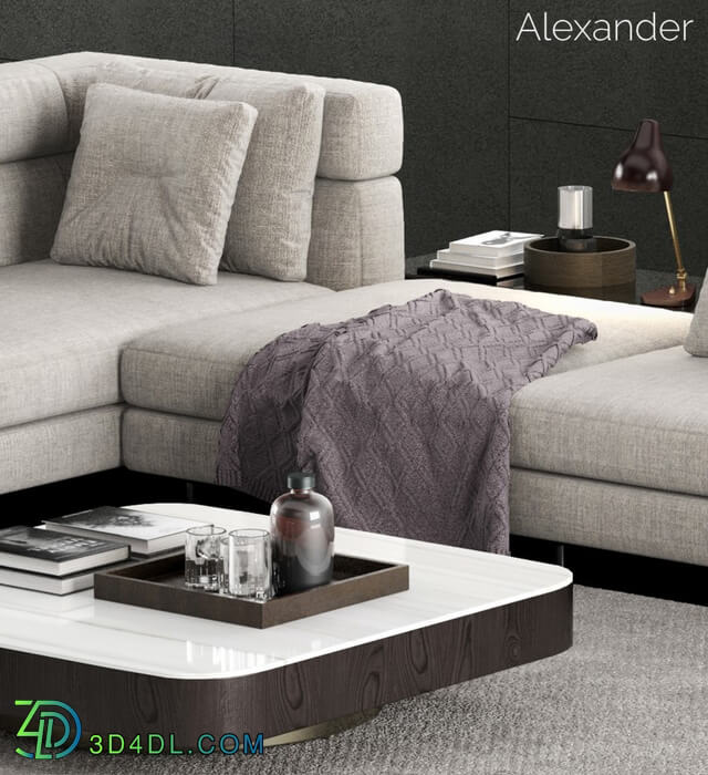 Sofa - Minotti Alexander Sofa