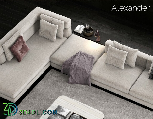 Sofa - Minotti Alexander Sofa