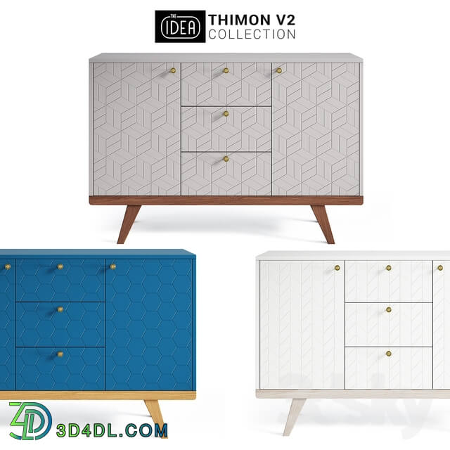 Sideboard _ Chest of drawer - The IDEA THINON v2 chest of drawers