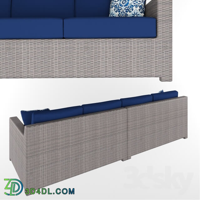 Sofa - Chelsey Loveseat Seating Group with Cushions