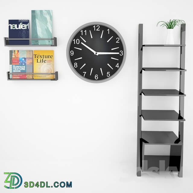 Other - Wall Clock İkea Bookshelf