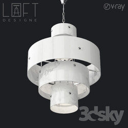 Ceiling light - Pendant lamp LoftDesigne 9275 model 