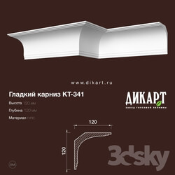 Decorative plaster - www.dikart.ru Kt-341 120Hx120mm 10.7.2019 