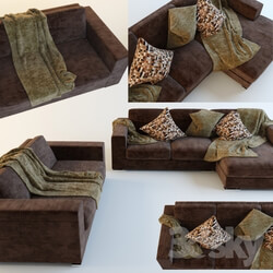 Sofa - Sofa with cushions 