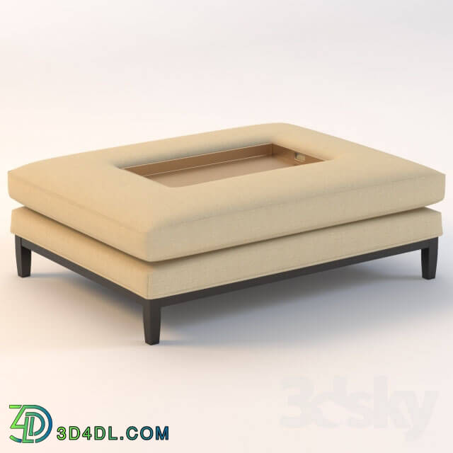 Other soft seating - Ottoman with tray