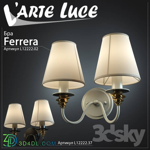 Wall light - Larte Luce Ferrera series model L 12222.02