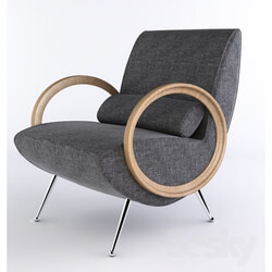 Arm chair - armchair Arketipo Milu 