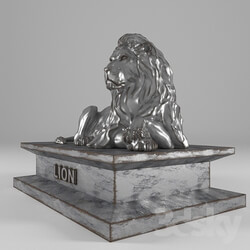 Sculpture - Sculpture of a lion 