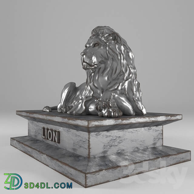 Sculpture - Sculpture of a lion