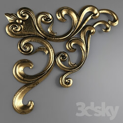 Decorative plaster - classic ornament 