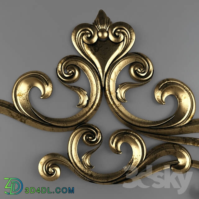 Decorative plaster - classic ornament