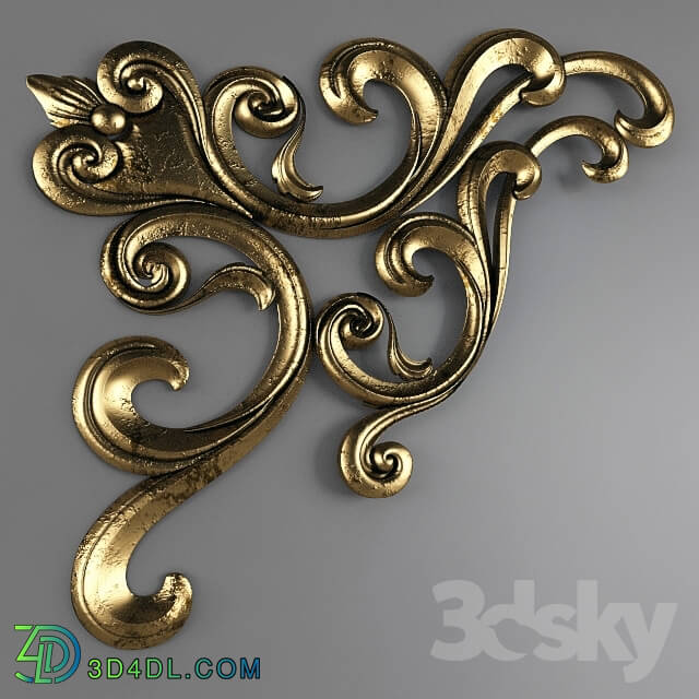 Decorative plaster - classic ornament