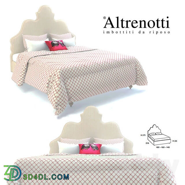 Bed - Bed from Alternotti_ model King Artue