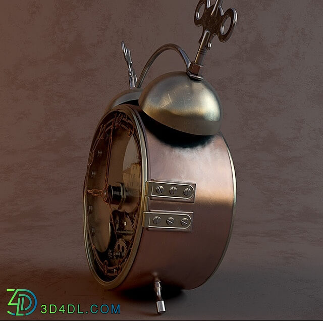 Other decorative objects - Alarm Clock Steampunk