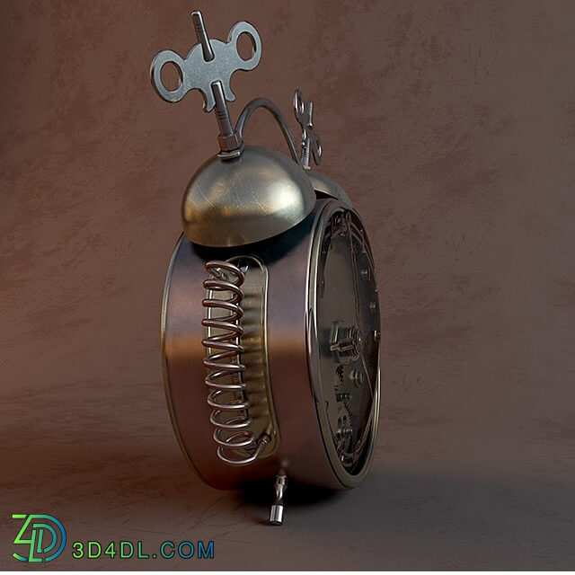 Other decorative objects - Alarm Clock Steampunk