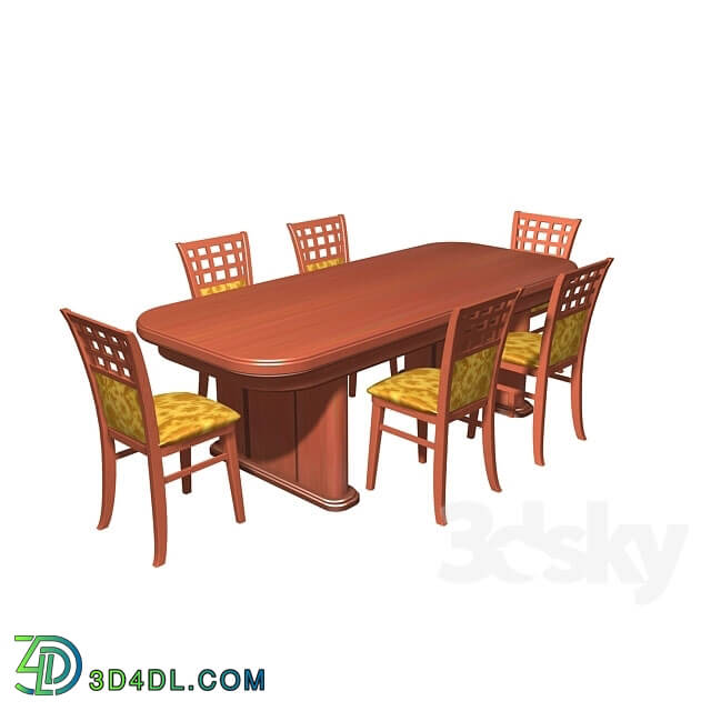 Table _ Chair - Table and stul___neoklasik