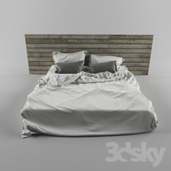 Bed - Bed in Scandinavian style 
