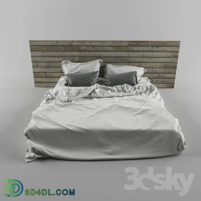 Bed - Bed in Scandinavian style