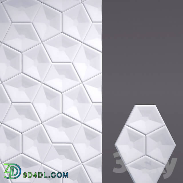 Other decorative objects - 3D Wall Tiles