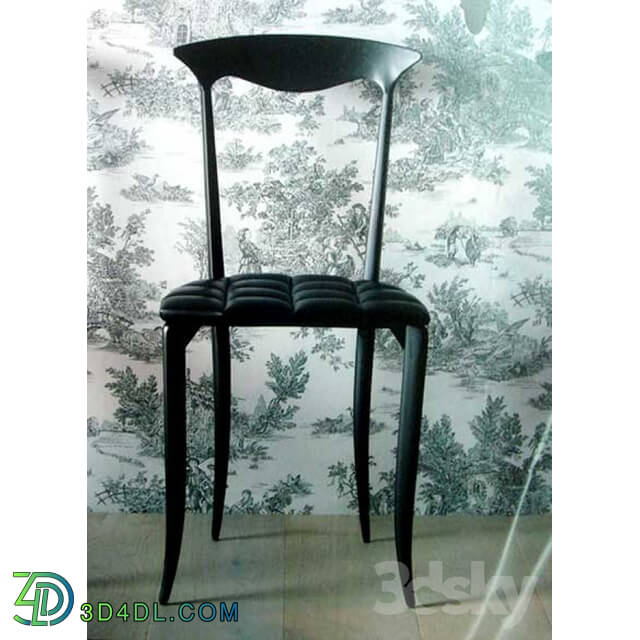 Chair - Carbon Chair with leather seat