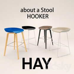 Chair - HAY About a Stool Hooker 