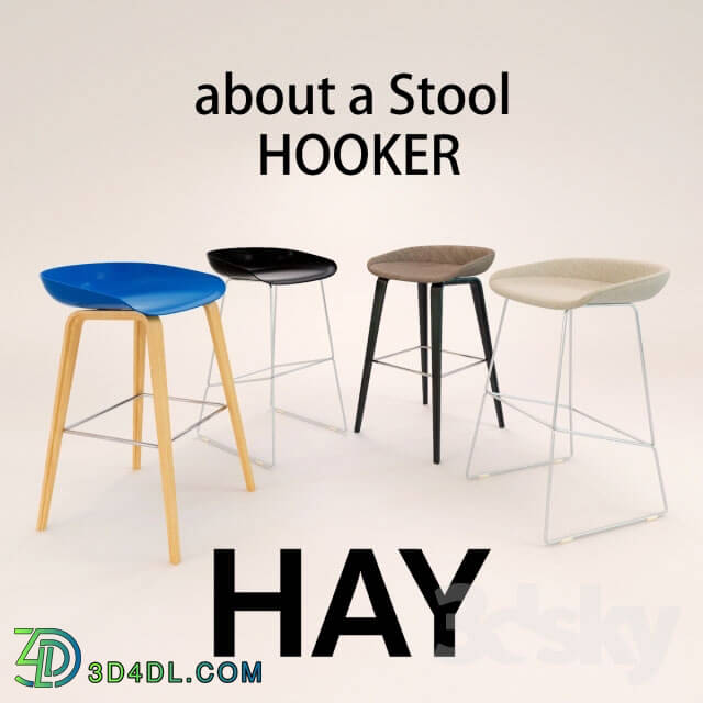 Chair - HAY About a Stool Hooker