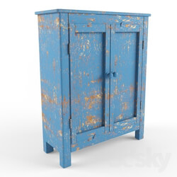 Sideboard _ Chest of drawer - vintage blue dresser 