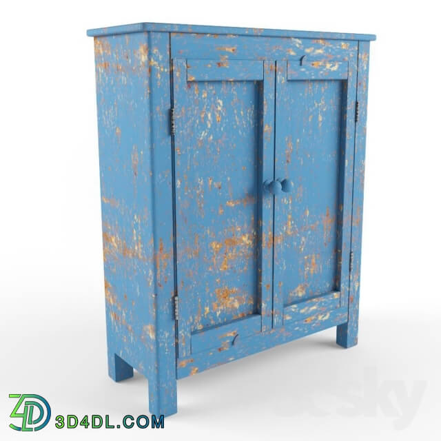 Sideboard _ Chest of drawer - vintage blue dresser