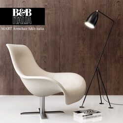 Arm chair - Mart Armchair B_B Italy 