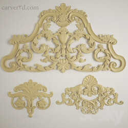 Decorative plaster - Center Ornamental Composition 