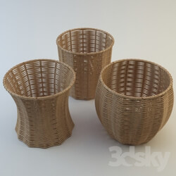 Other decorative objects - Rattan baskets 