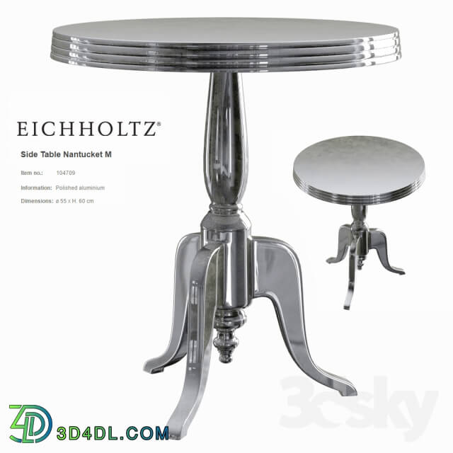 Table - Eichholtz Side Table Nantucket S_ M_ L