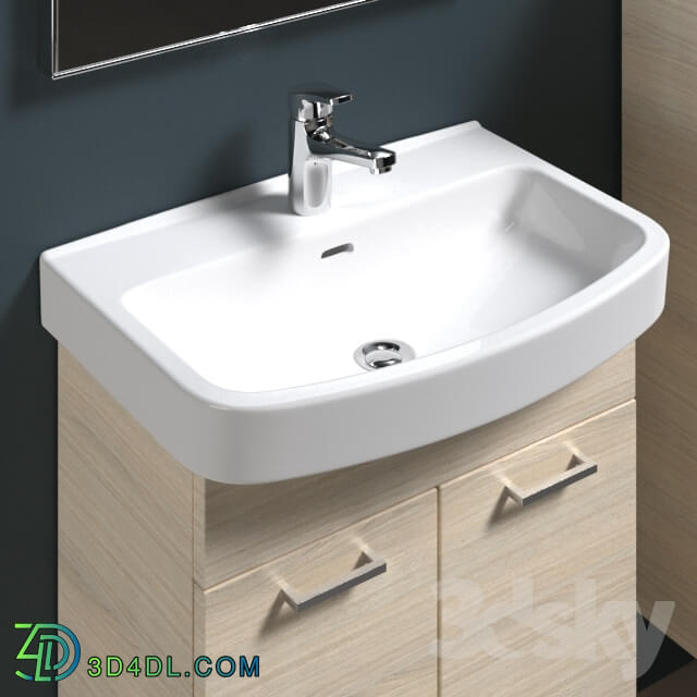 Bathroom furniture - Laufen Nordic Washbasin