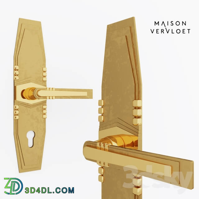 Doors - Door knob maison vervloet Art Deco