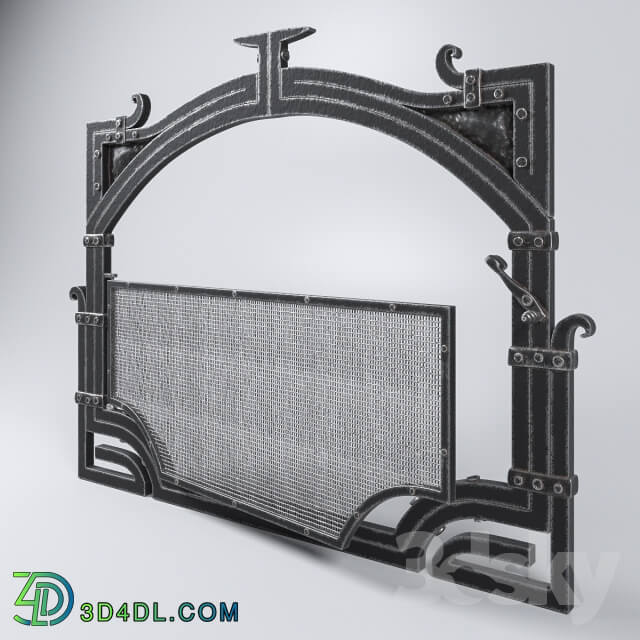 Fireplace - Forged fireplaces