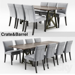 Table _ Chair - crate_barrel 