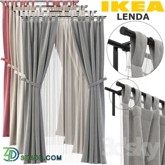 Curtain - IKEA LENDA_ REKKA _LEND_ REKKA_