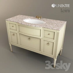 Bathroom furniture - Chest of drawers-Laver Lineatre Loira 