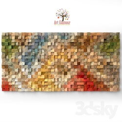 Other decorative objects - Wood wall art 