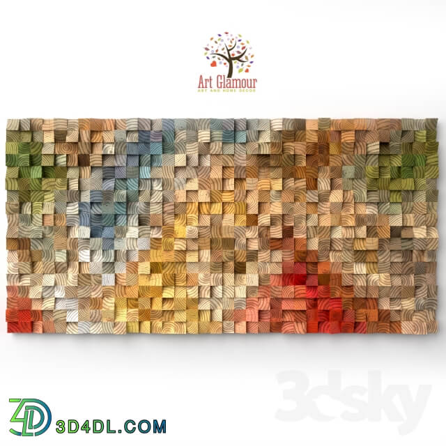 Other decorative objects - Wood wall art