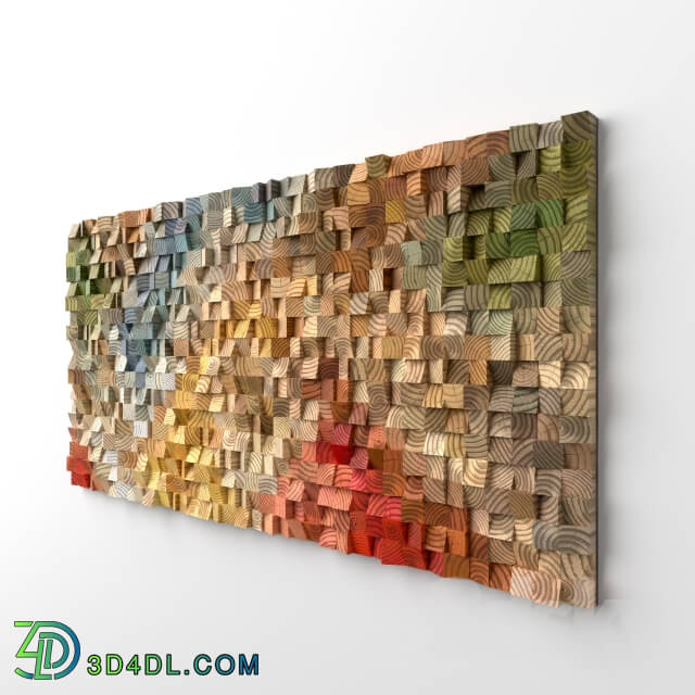 Other decorative objects - Wood wall art