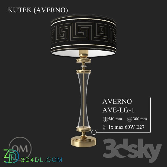 Table lamp - KUTEK _AVERNO_ AVE-LG-1