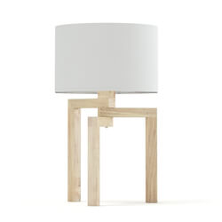 CGaxis Vol114 (29) wooden table lamp 