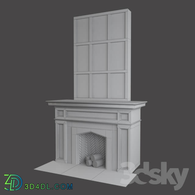 Fireplace - Classic fireplace