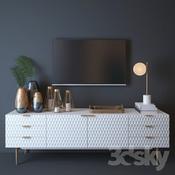 Sideboard _ Chest of drawer - West elm Audrey Media Console 