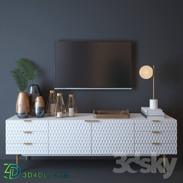 Sideboard _ Chest of drawer - West elm Audrey Media Console