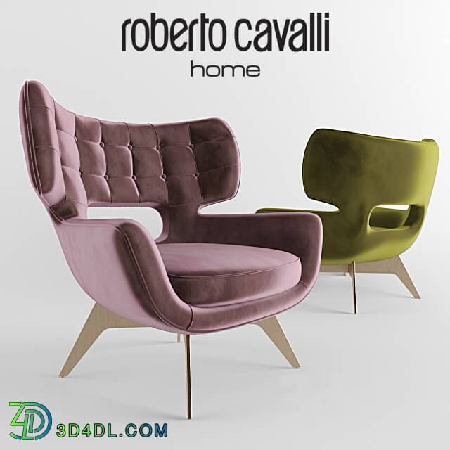 Arm chair - ROBERTO CAVALLI Maclaine